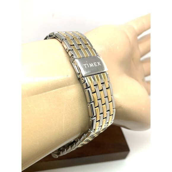 Timex Men's Watch TW2T50500 Quartz Gray Dial Two Tone Stainless Steel 41mm - Picture 9 of 13